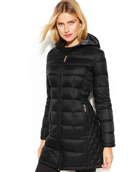 michael kors women's puffer coat|michael kors packable down fill.